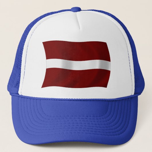 Casquette Chapeau au drapeau letton (Devant)