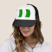 Casquette Chapeau au drapeau nigérian (En situation)