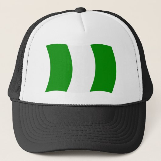 Casquette Chapeau au drapeau nigérian (Devant)