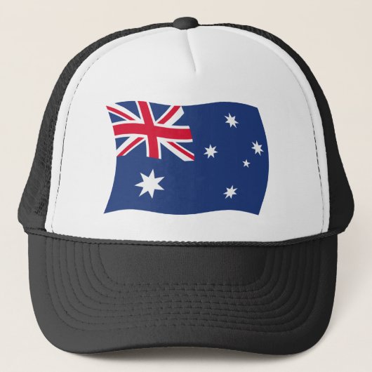 Casquette Chapeau avec drapeau australien (Devant)