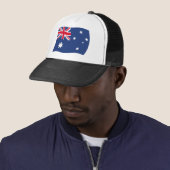 Casquette Chapeau avec drapeau australien (En situation)