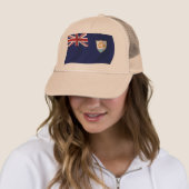 Casquette Chapeau avec Drapeau d'Anguilla (En situation)