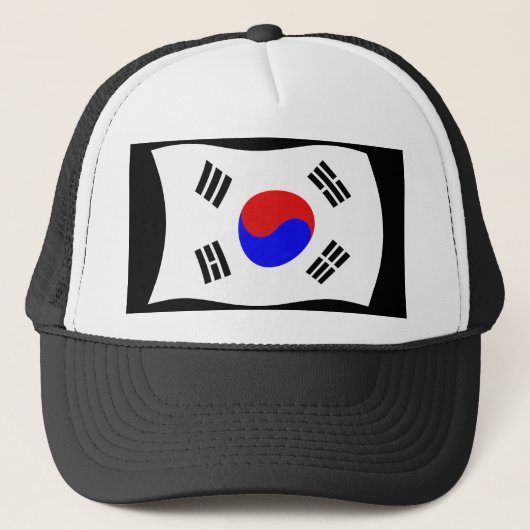 Casquette Chapeau avec drapeau de Corée du Sud (Devant)