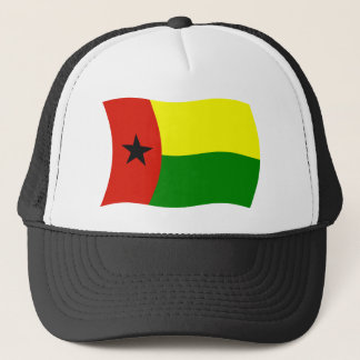 Casquette Chapeau avec Drapeau de Guinée-Bissau