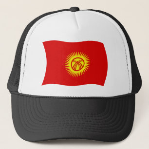 Casquette Chapeau avec drapeau de la République kirghize