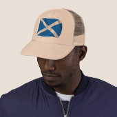 Casquette Chapeau avec drapeau de l'Écosse (En situation)