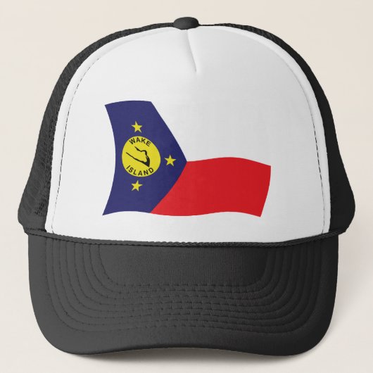 Casquette Chapeau avec drapeau de l'île de Wake (Devant)