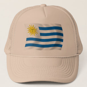 Casquette Chapeau avec drapeau de l'Uruguay