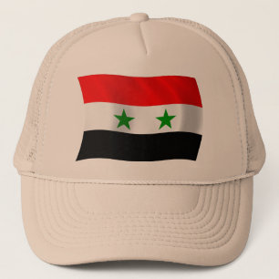 Casquette Chapeau avec drapeau de Syrie