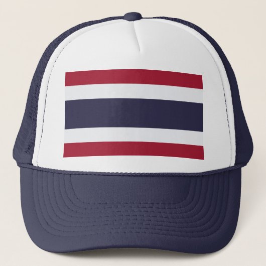 Casquette Chapeau avec drapeau de Thaïlande (Devant)