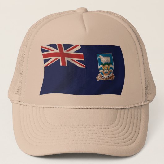 Casquette Chapeau avec Drapeau des Îles Malouines (Devant)