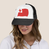 Casquette Chapeau avec drapeau des Tonga (En situation)