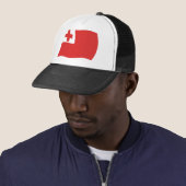 Casquette Chapeau avec drapeau des Tonga (En situation)
