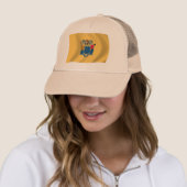 Casquette Chapeau avec drapeau du New Jersey (En situation)