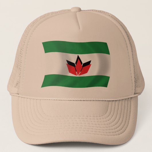 Casquette Chapeau avec Drapeau du Peuple Hongrois (Devant)