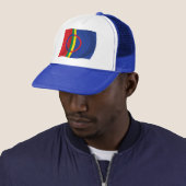 Casquette Chapeau avec drapeau du peuple Sami (En situation)