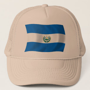 Casquette Chapeau avec drapeau du Salvador