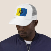 Casquette Chapeau avec drapeau du sikhisme (En situation)