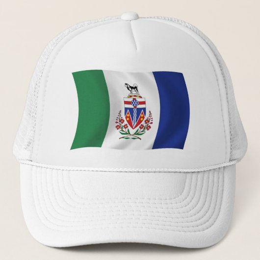 Casquette Chapeau avec drapeau du Yukon (Devant)