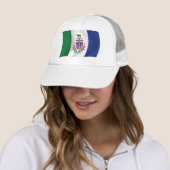 Casquette Chapeau avec drapeau du Yukon (En situation)