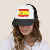 Casquette Chapeau avec Drapeau Espagnol (En situation)