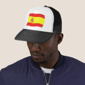 Casquette Chapeau avec Drapeau Espagnol (En situation)