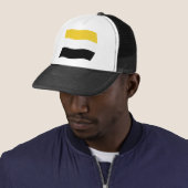 Casquette Chapeau avec Drapeau Garifuna (En situation)