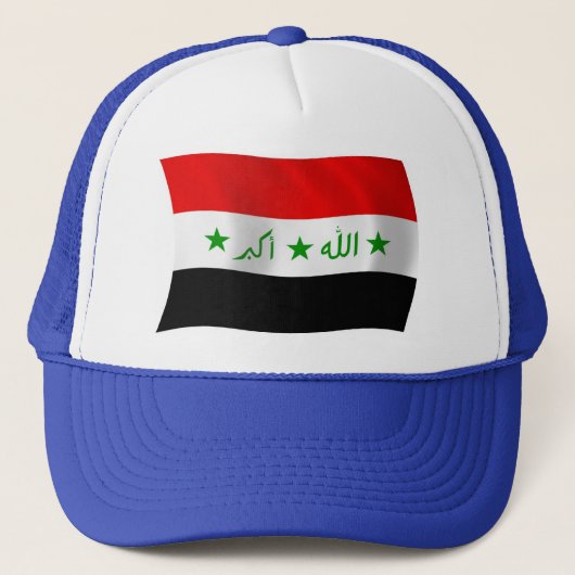 Casquette Chapeau avec drapeau irakien (Devant)