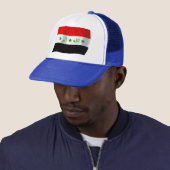 Casquette Chapeau avec drapeau irakien (En situation)