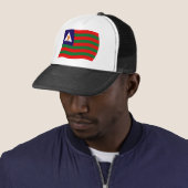 Casquette Chapeau avec Drapeau Tribal Bubi (En situation)