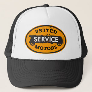 Casquette chapeau avec enseigne délabrée de United Service M