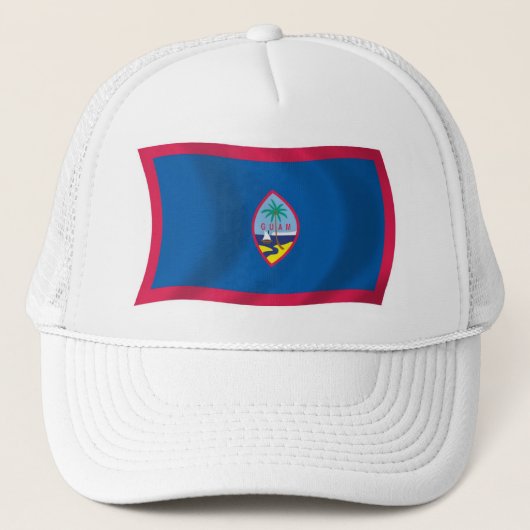 Casquette Chapeau avec le drapeau de Guam (Devant)
