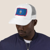 Casquette Chapeau avec le drapeau de Guam (En situation)
