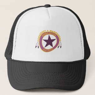 Casquette Chapeau avec le drapeau de la tribu Wampanoag