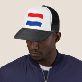 Casquette Chapeau avec le drapeau des Pays-Bas (En situation)