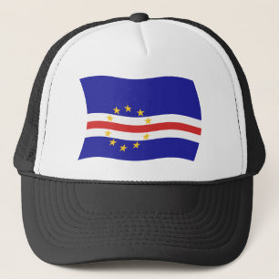 Casquette Chapeau avec le drapeau du Cap-Vert