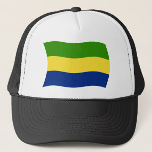 Casquette Chapeau avec le drapeau du Gabon