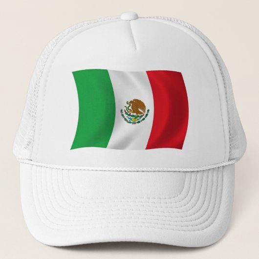 Casquette Chapeau avec le drapeau du Mexique (Devant)