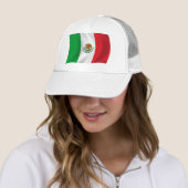 Casquette Chapeau avec le drapeau du Mexique (En situation)