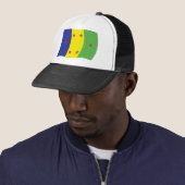 Casquette Chapeau avec le drapeau du peuple Ogoni (En situation)