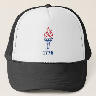 Casquette Chapeau brodé 1776 Liberty Torch patriotique
