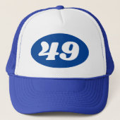 Casquette chapeau camionneur cool pour la fête du 49e annive (Devant)