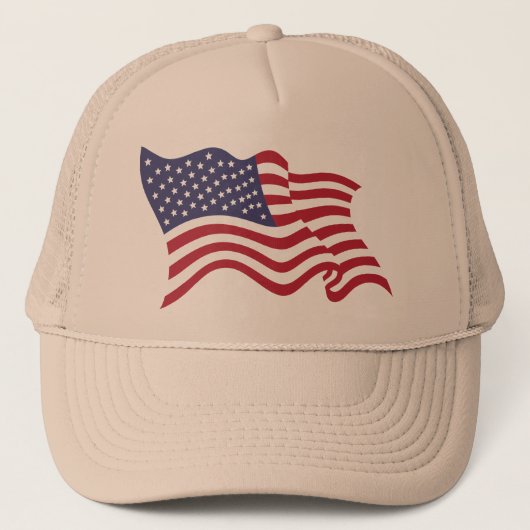 Casquette Chapeau classique drapeau USA pour une utilisation (Devant)