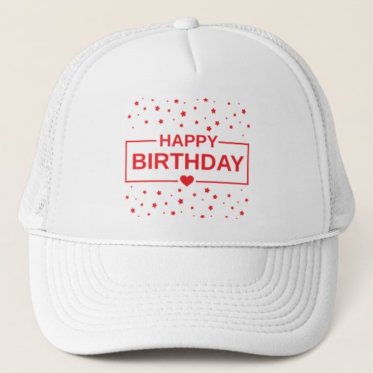 Casquette Chapeau d'anniversaire (Devant)