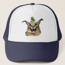 Chapeau d'anniversaire drôle Big Floppa pour les a