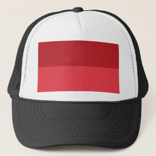 Casquette Chapeau de camion à fente horizontale rouge tomate