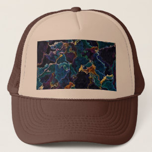 Casquette Chapeau de camion à nappes d'huile