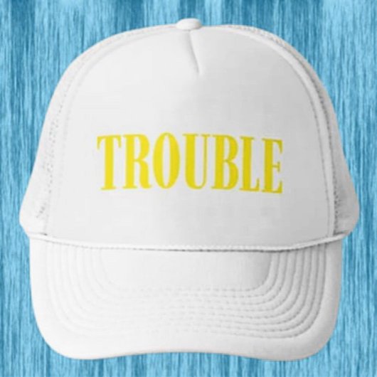 Casquette Chapeau de camion à problèmes certifié