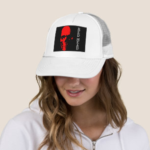 Casquette Chapeau de camion à tête rouge
