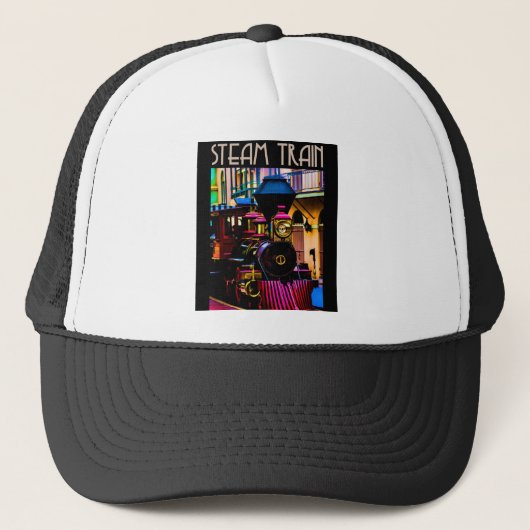 Casquette Chapeau de camion à vapeur (Devant)